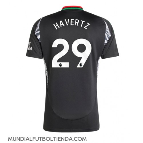 Camiseta Arsenal Kai Havertz #29 Segunda Equipación Replica 2024-25 mangas cortas